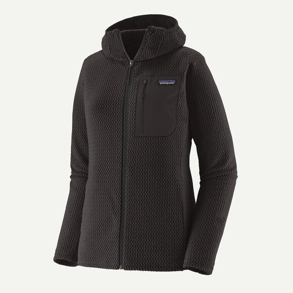 Patagonia Tops - Women's Patagonia R1 Air Fleece Full-Zip Hoody Black